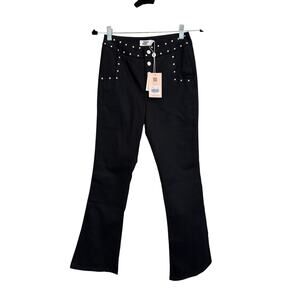 Tiger Mist Flare Pants Black Small NWT